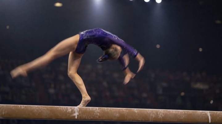 The 2008 USA Olympic Gymnastics Team in Beijing