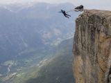 Base Jumping Off a Sheer Cliff: The Ultimate Adrenaline Rush